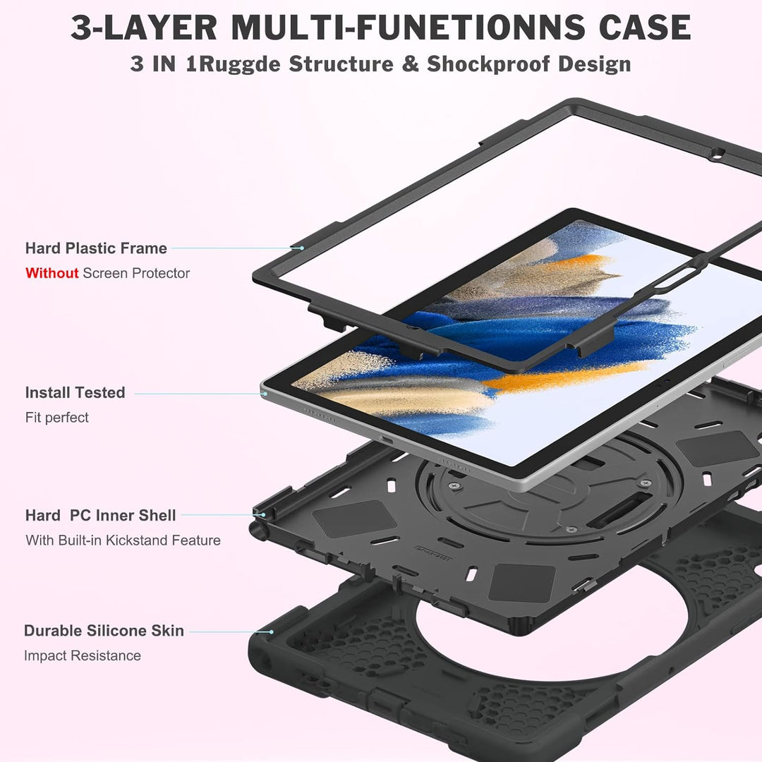 Galaxy Tab A8 10.5 inch Rugged Case - Gerutek