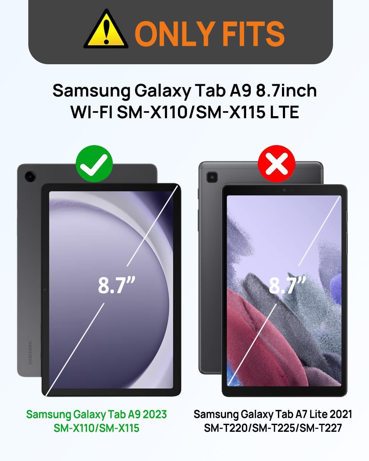 Galaxy Tab A9 8.7インチ SM-X115 【公式通販】