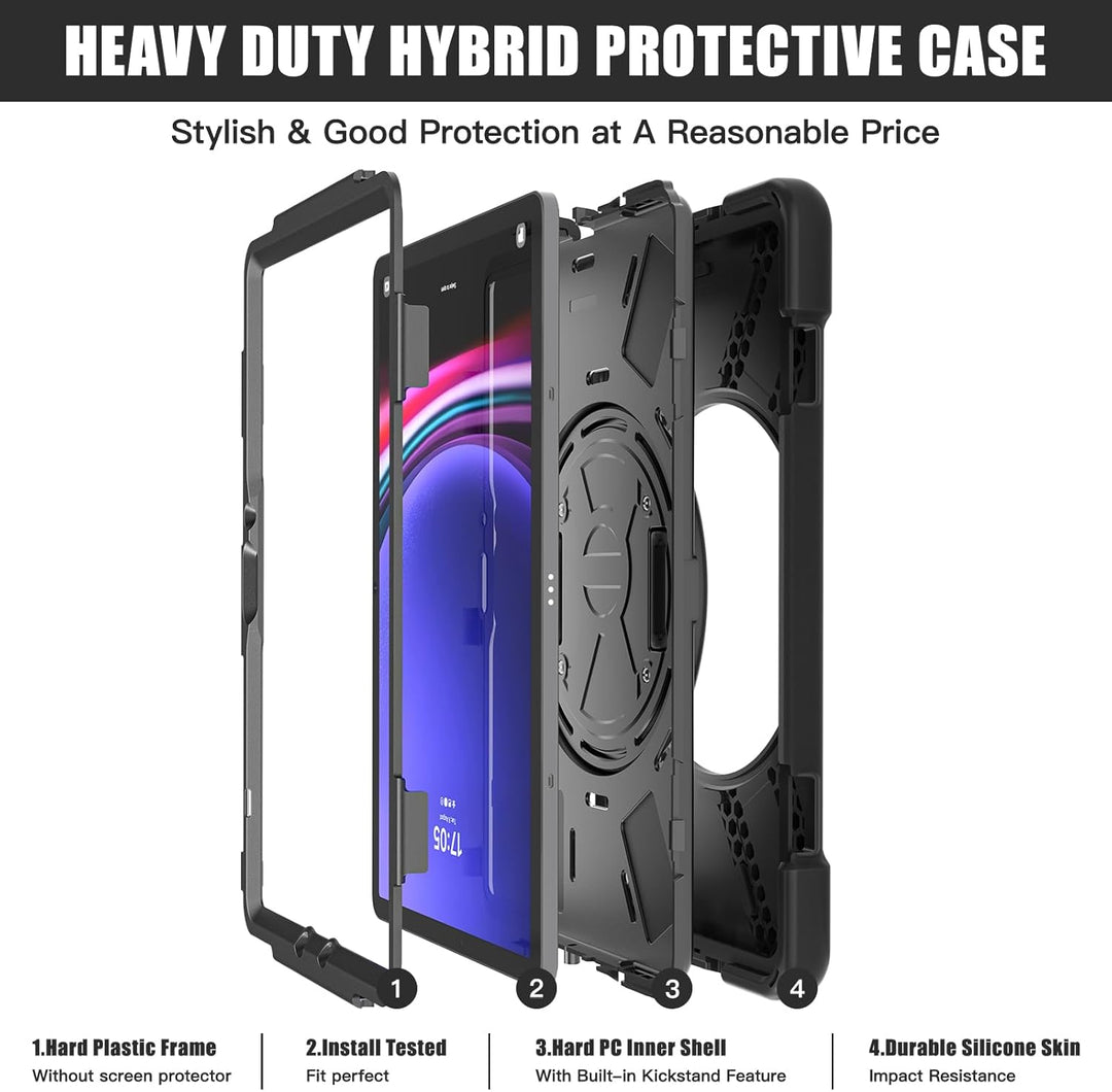 Galaxy Tab S9 FE 10.9 inch Rugged Case - Gerutek