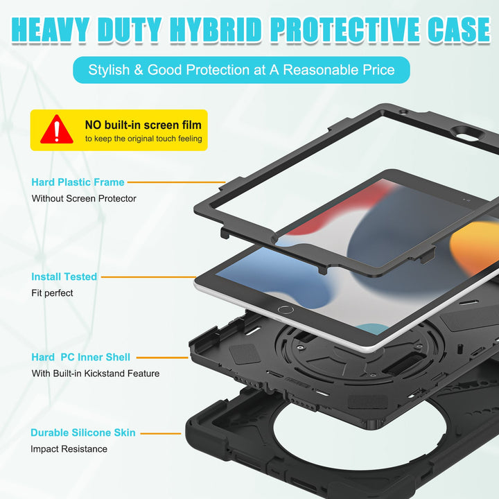 iPad 10.2 inch Rugged Case - Gerutek