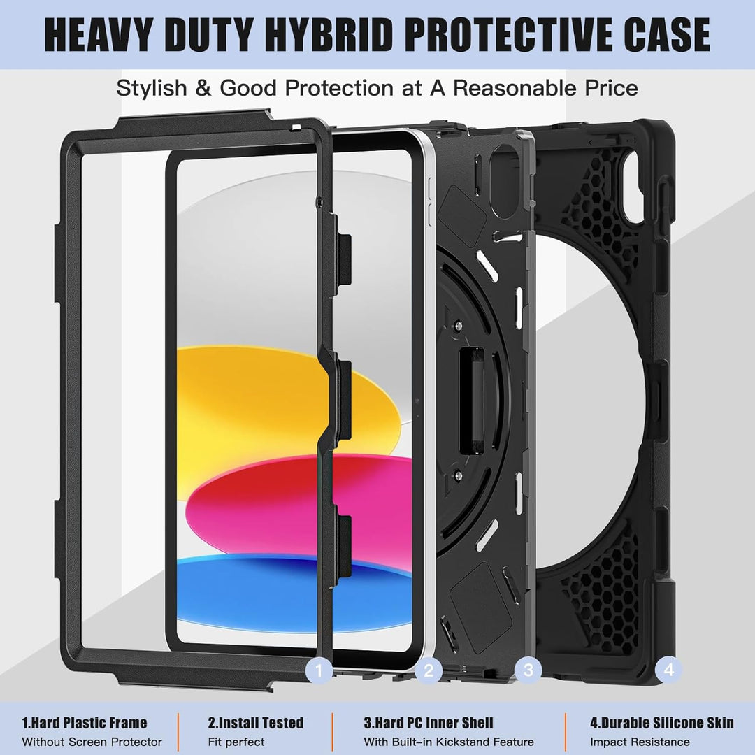 iPad 10th Gen 10.9 inch Rugged Case - Gerutek