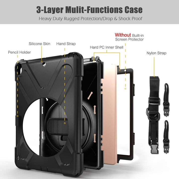 iPad Air 3rd Gen 10.5 inch Rugged Case - Gerutek