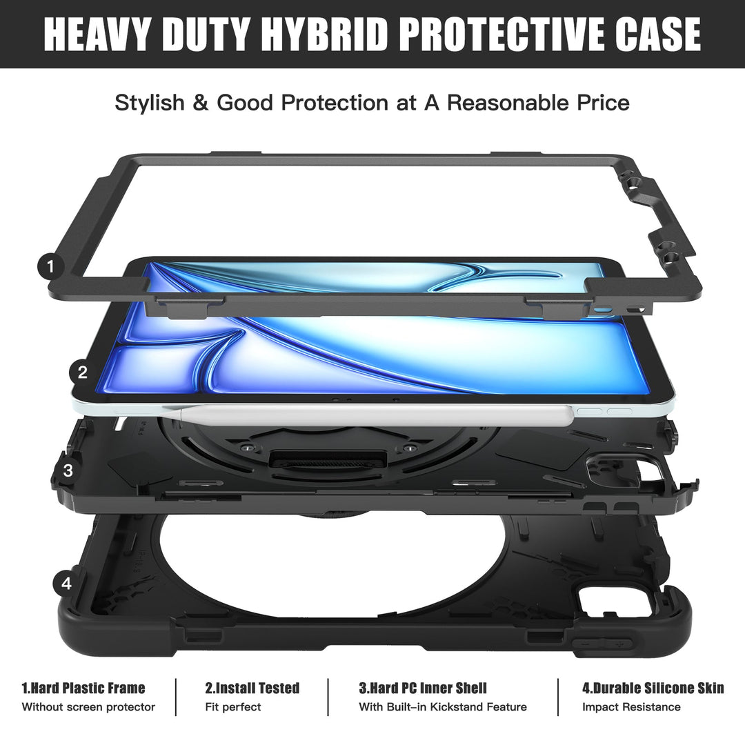 NEW iPad Air 11 Inch Rugged Case - Gerutek