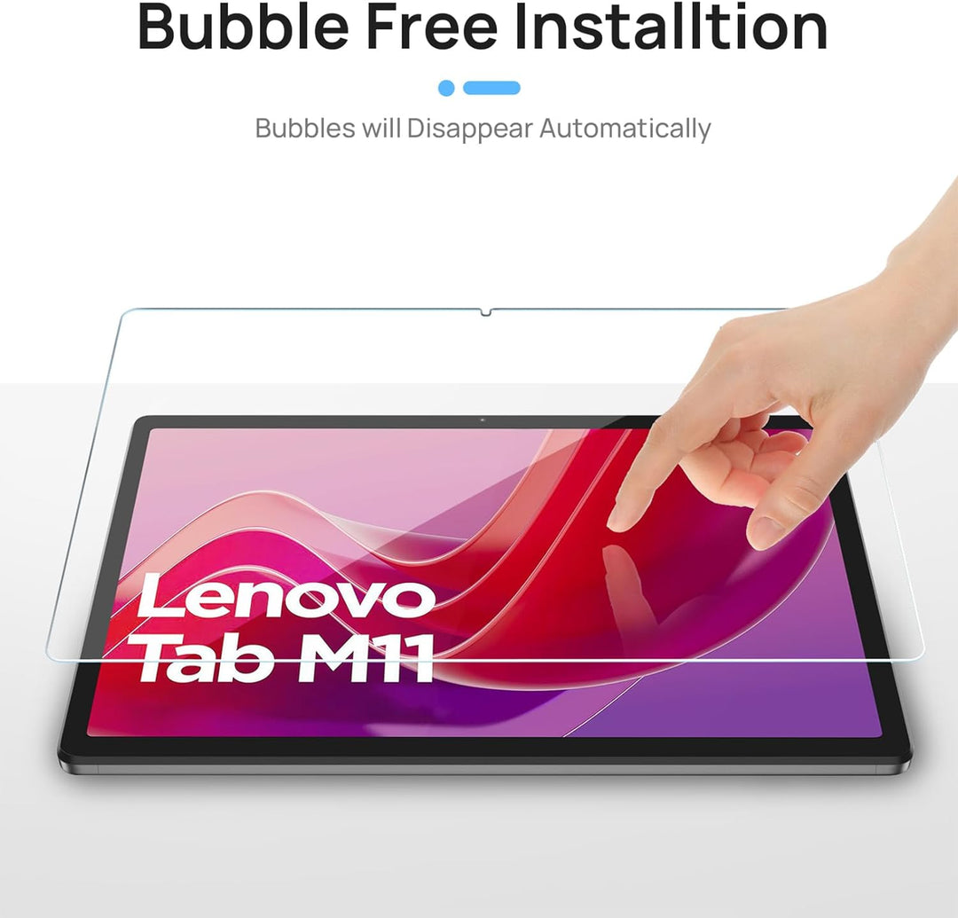 Verre Trempé Pour Lenovo Tab M11 / Tab K11 (2024) 11 Pouces - 9H Dureté, 2 Pièces, Anti-Rayures, Haute Définition